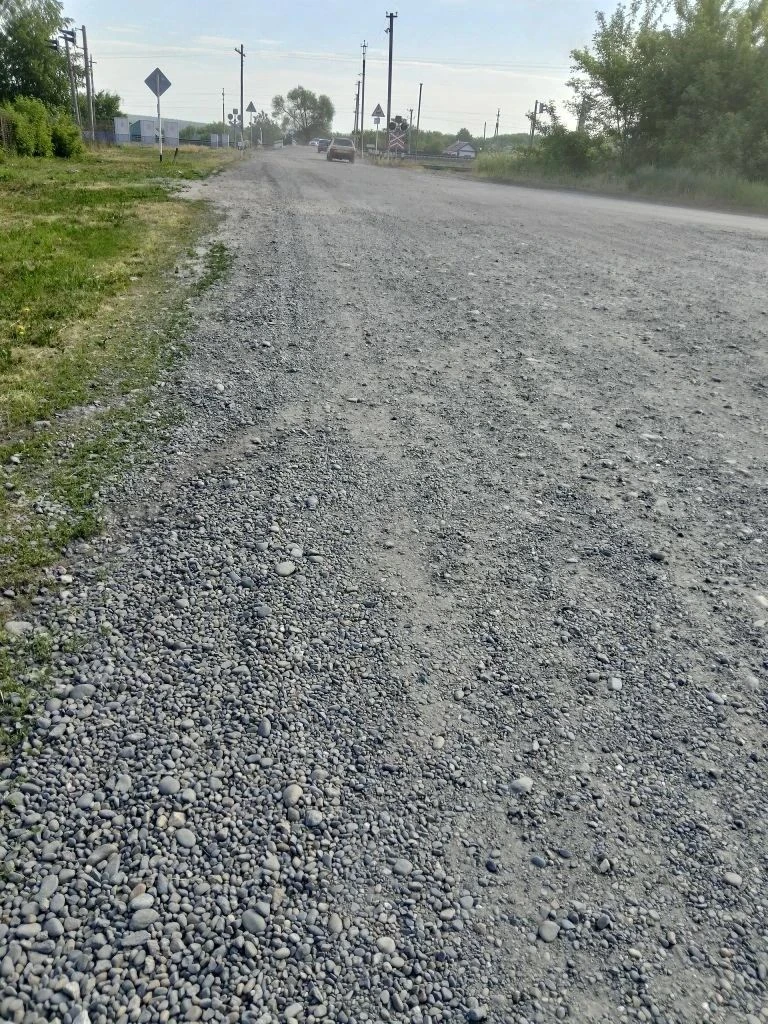 В мае-июне текущего года был успешно завершен частичный ремонт дороги в районе железнодорожного пере