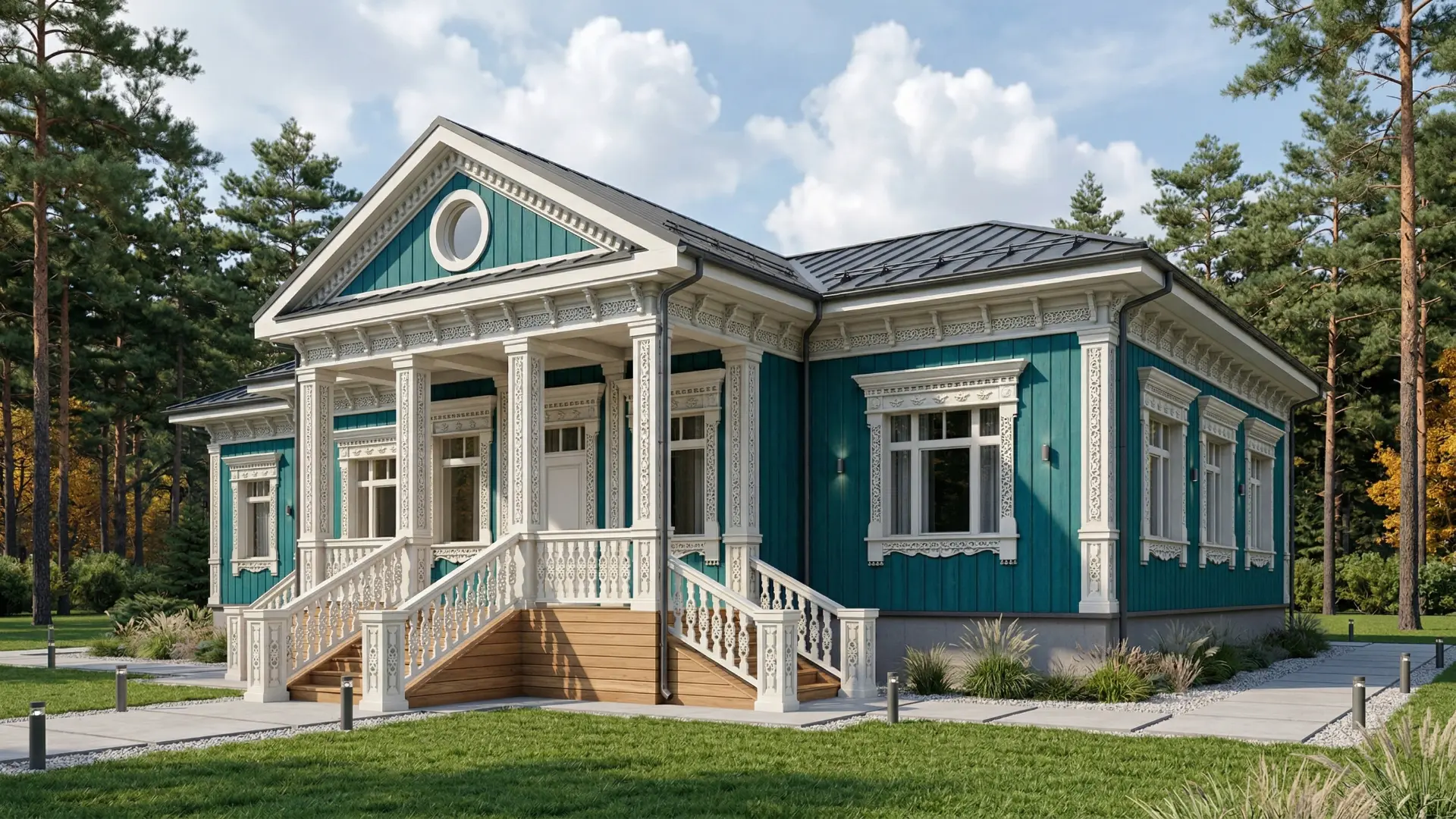 🏡 Дом в русском стиле