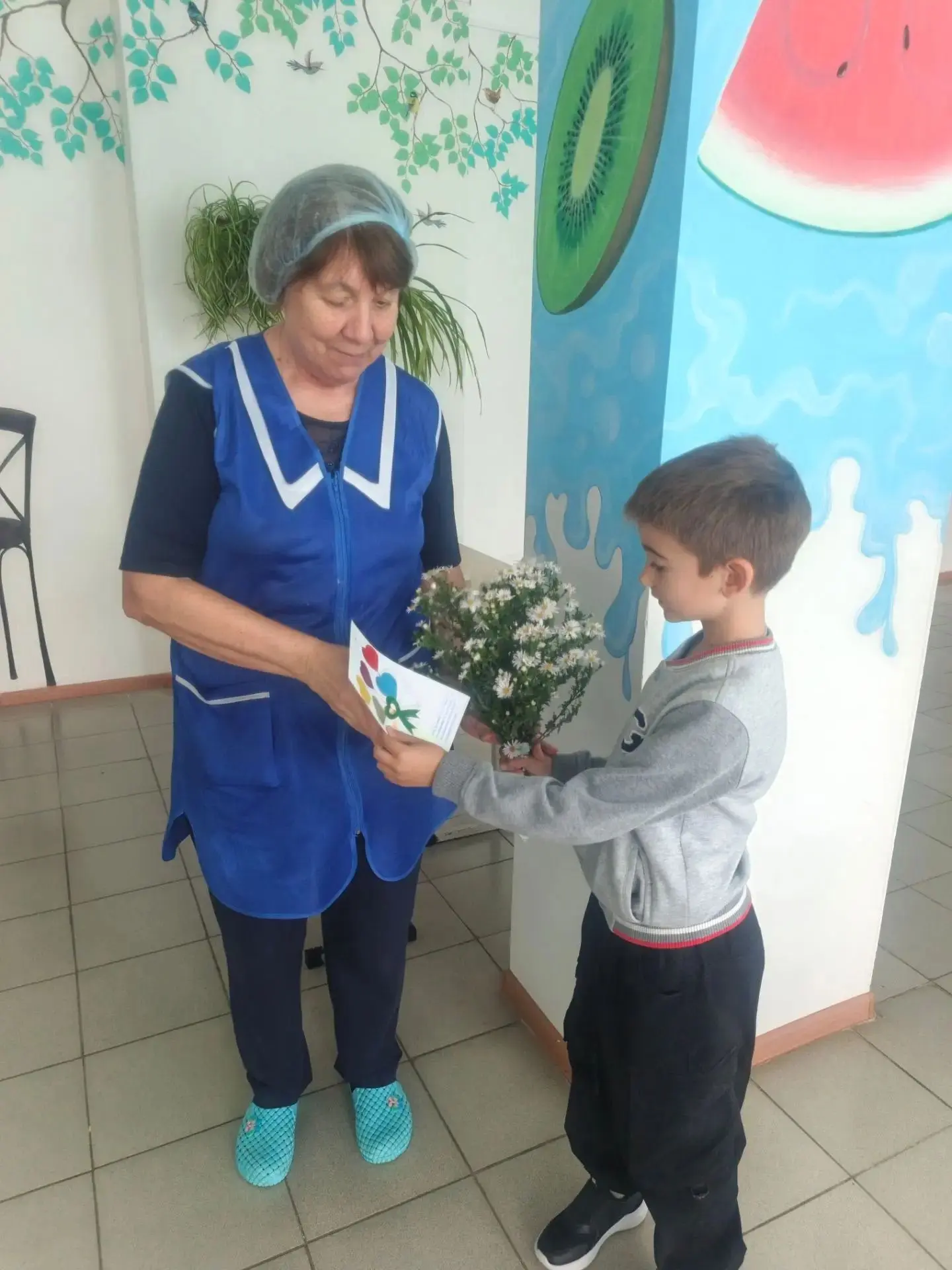Ученики начальных классов из Авангардского филиала приняли участие в акции «Я благодаре...