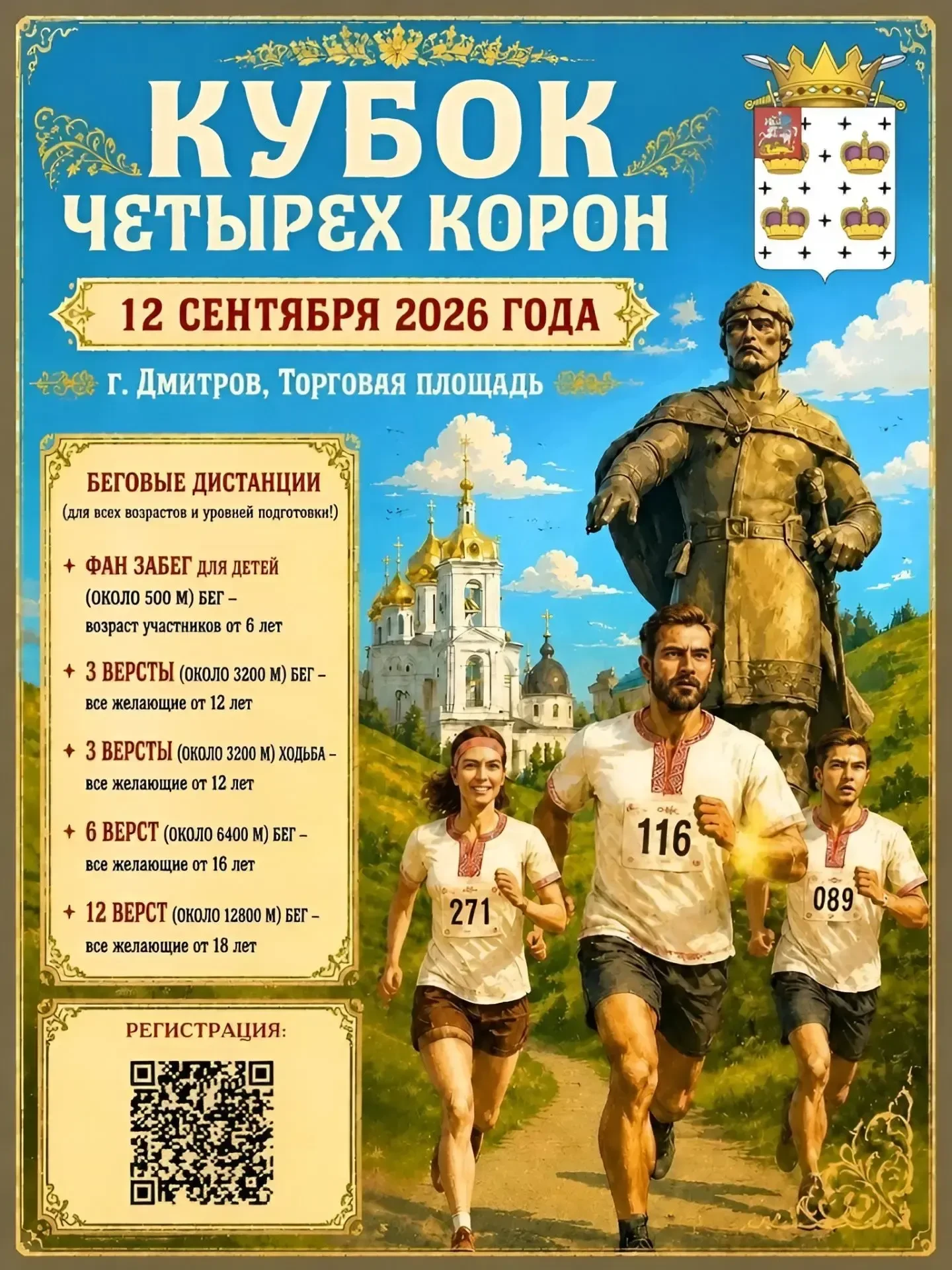 КУБОК ЧЕТЫРЕХ КОРОН — 2026! 👑👑👑👑