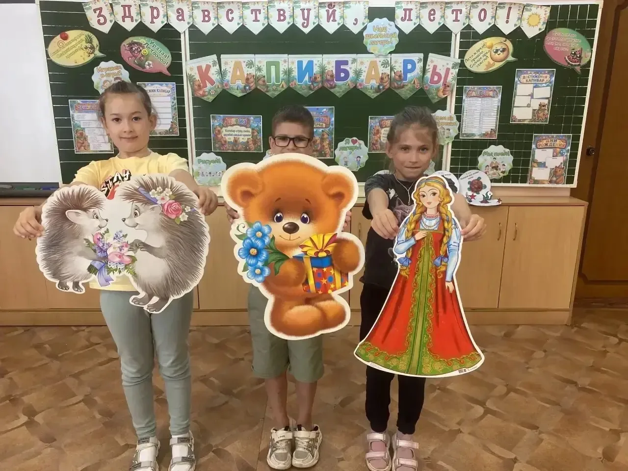 Сегодня в 3 отряде провели викторину «Мультзнатоки»! Ребята угадывали названия мультфильмов, показыв