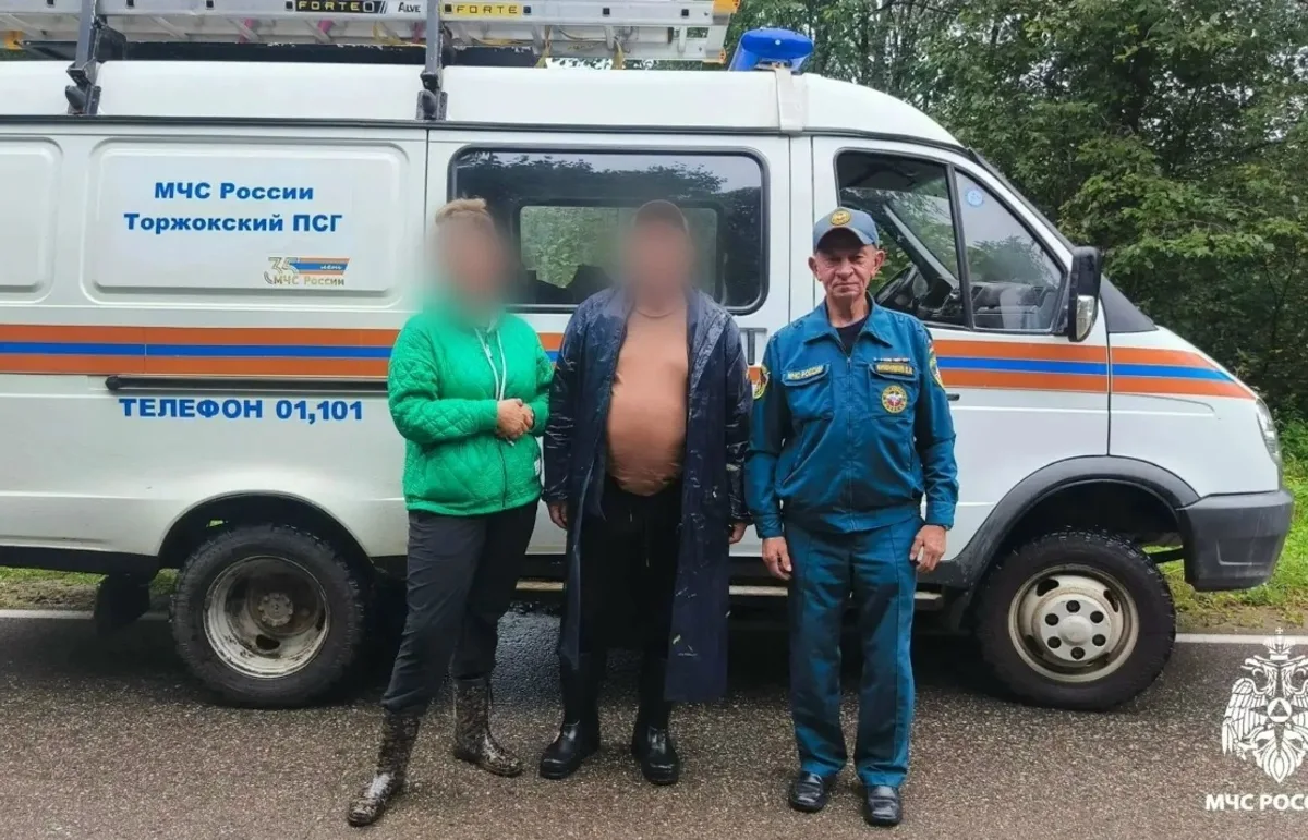Из леса под Торжком вывели заблудившегося грибника