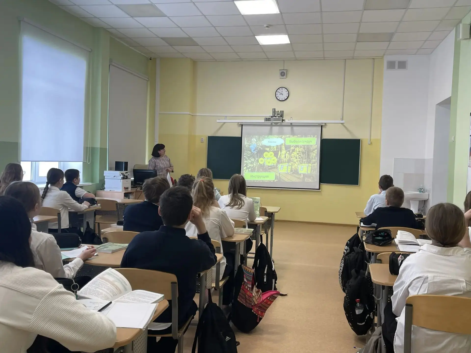 17 марта в МАОУ СОШ № 5 «Центр ИнТех» в рамках Недели русской филологии пятиклассники снова играли и