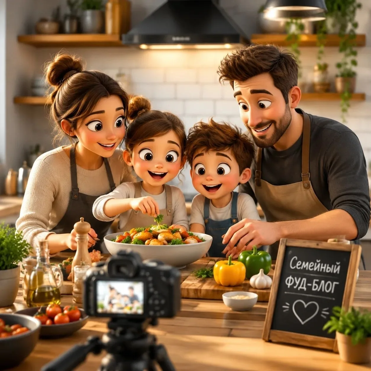 Когда кухня превращается в съёмочную площадку 🎥👨‍🍳
