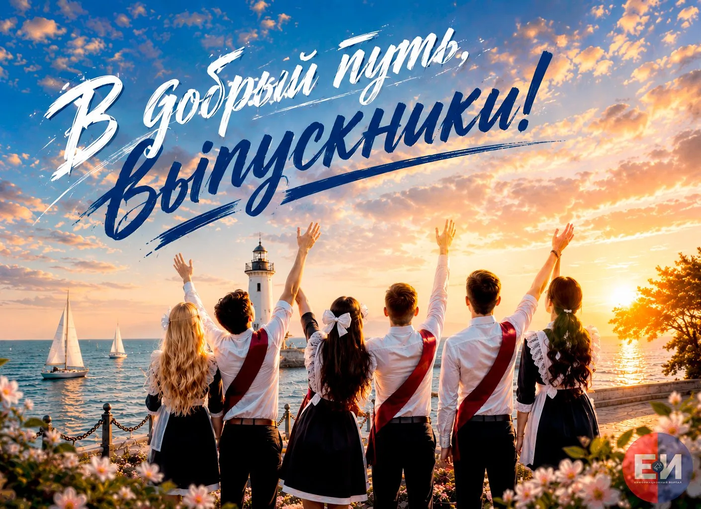 🔔 В добрый путь, выпускники Ейского района!

Дорогие ребята! Позади остались уроки, экзамены и школ