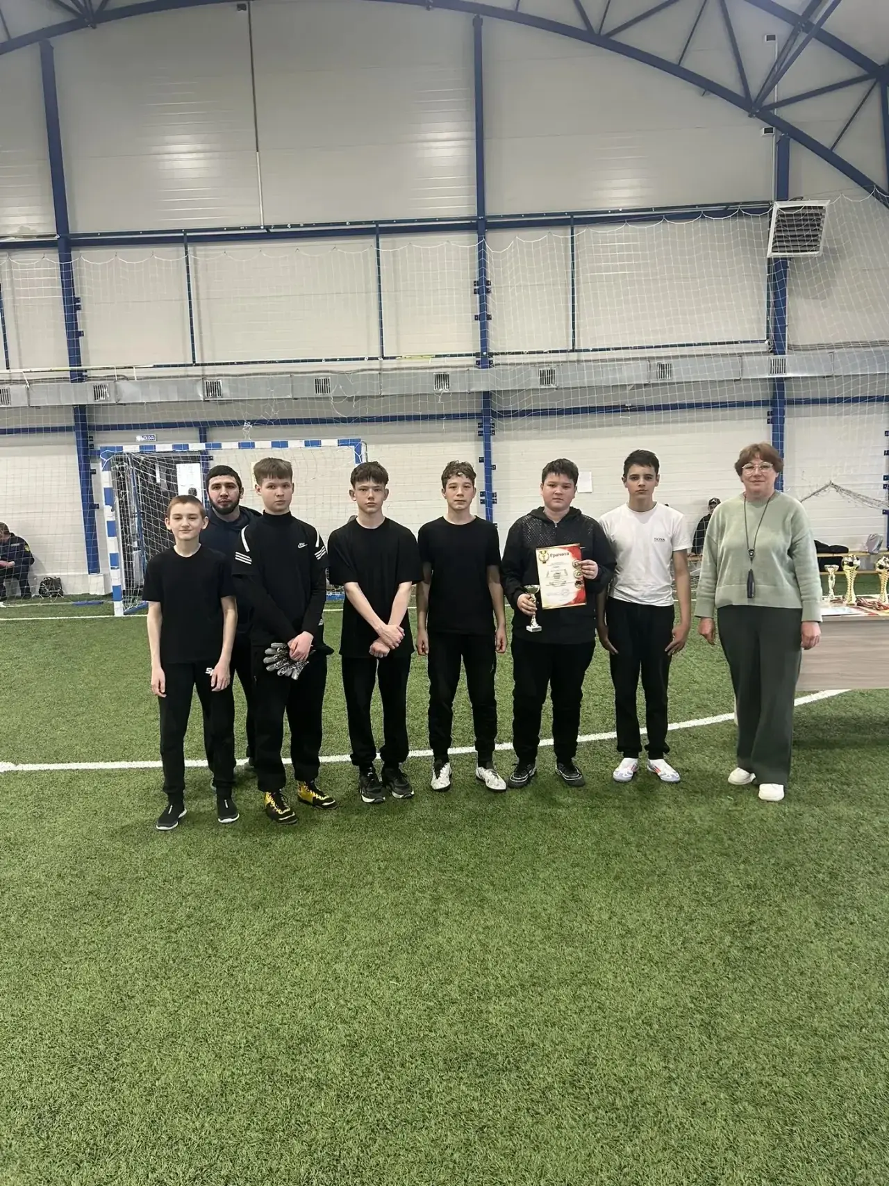 ⚽️ Наша футбольная команда — ТРЕТЬИ на муниципальном этапе «Школьной футбольной лиги»! 🥉

Гордость 