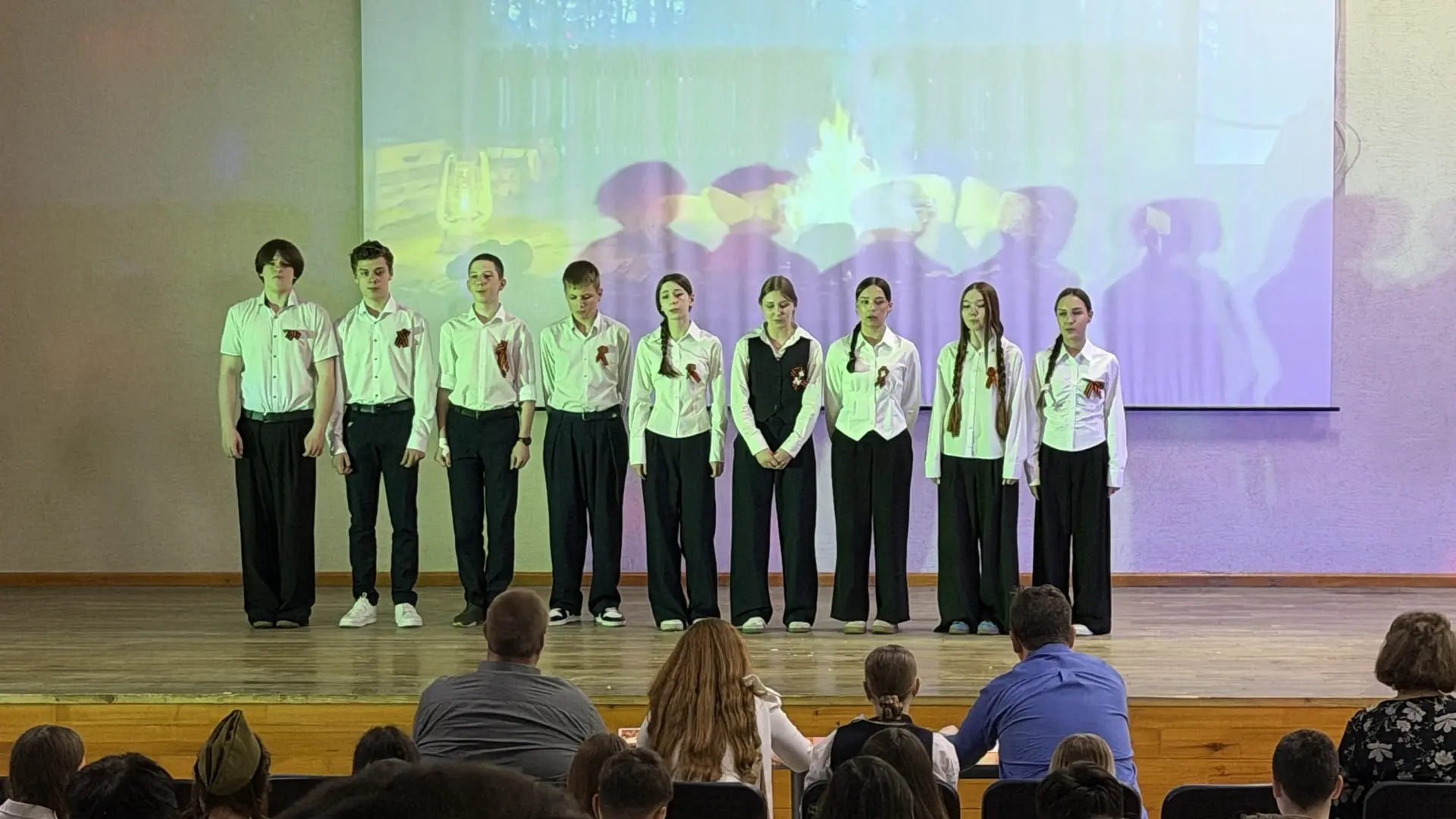 🌟📃🎼В этих строках наша история!📃🎼🌟  🕯️6 мая в актовом заведении алё школы имени Лермонтова состоялся