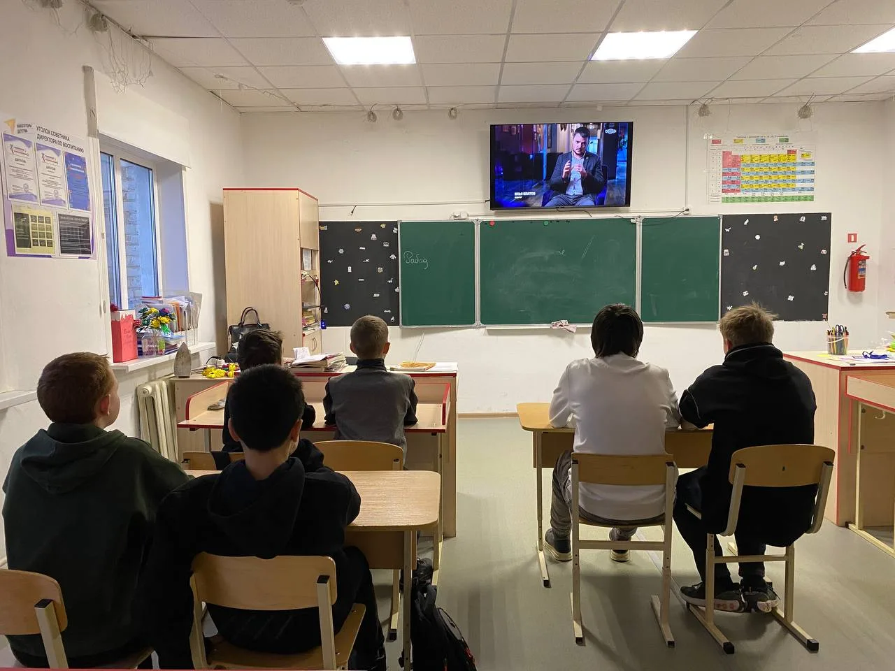 Урок мужества и безопасности! Ученики нашей школы посмотрели фильм «Предательство».