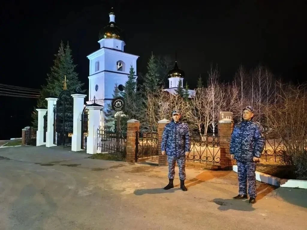 В Приволжье росгвардейцы обеспечили безопасность празднования Пасхи  ➡️Личный состав подразделений П