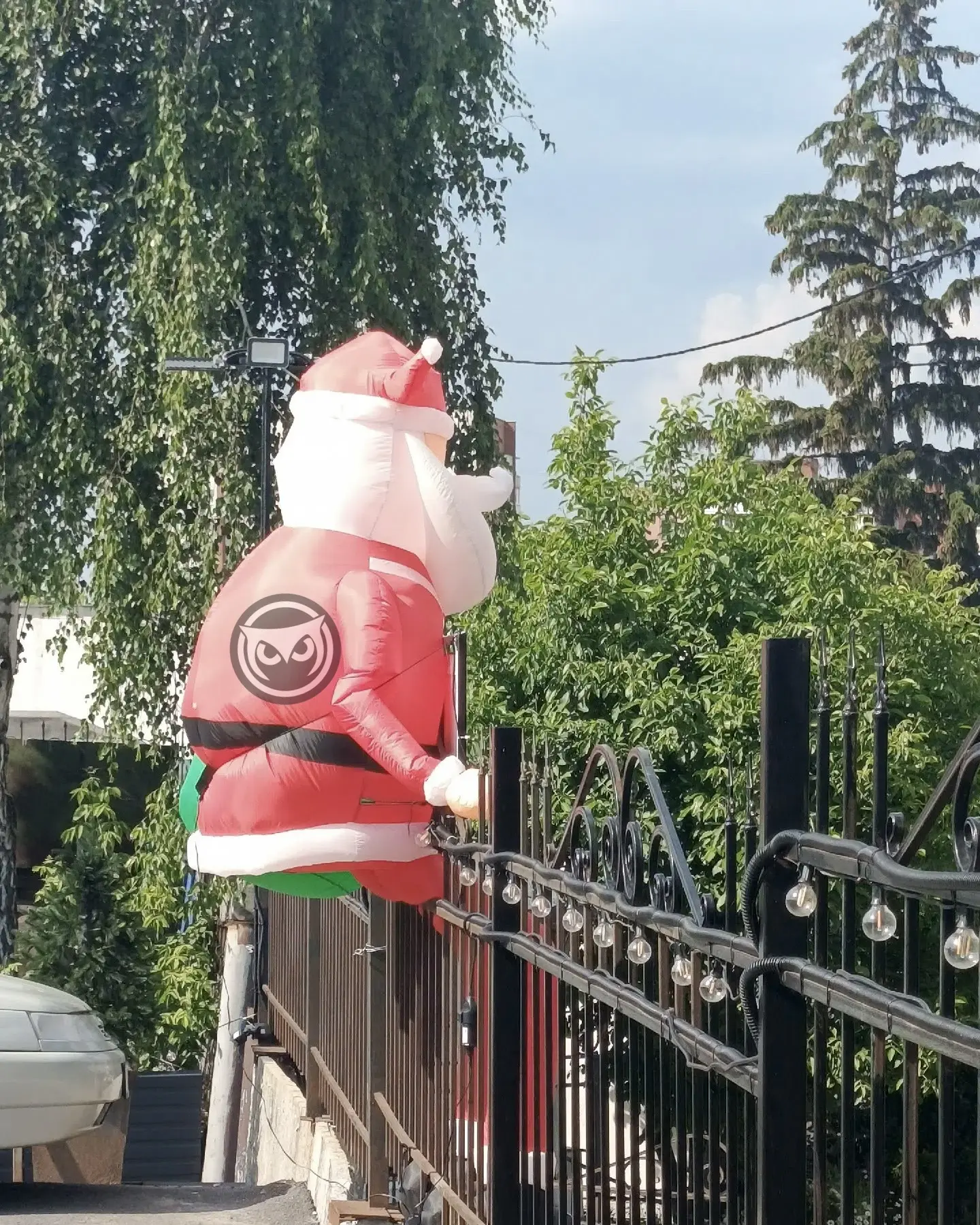 У кого-то ещё в Пензе Новый год 😄