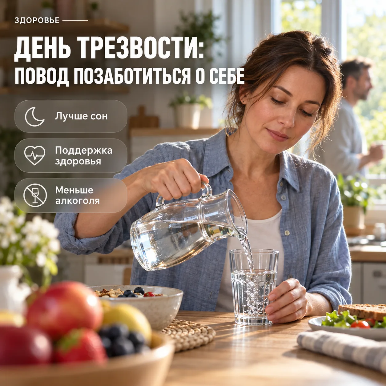 😇 День трезвости — повод позаботиться о себе