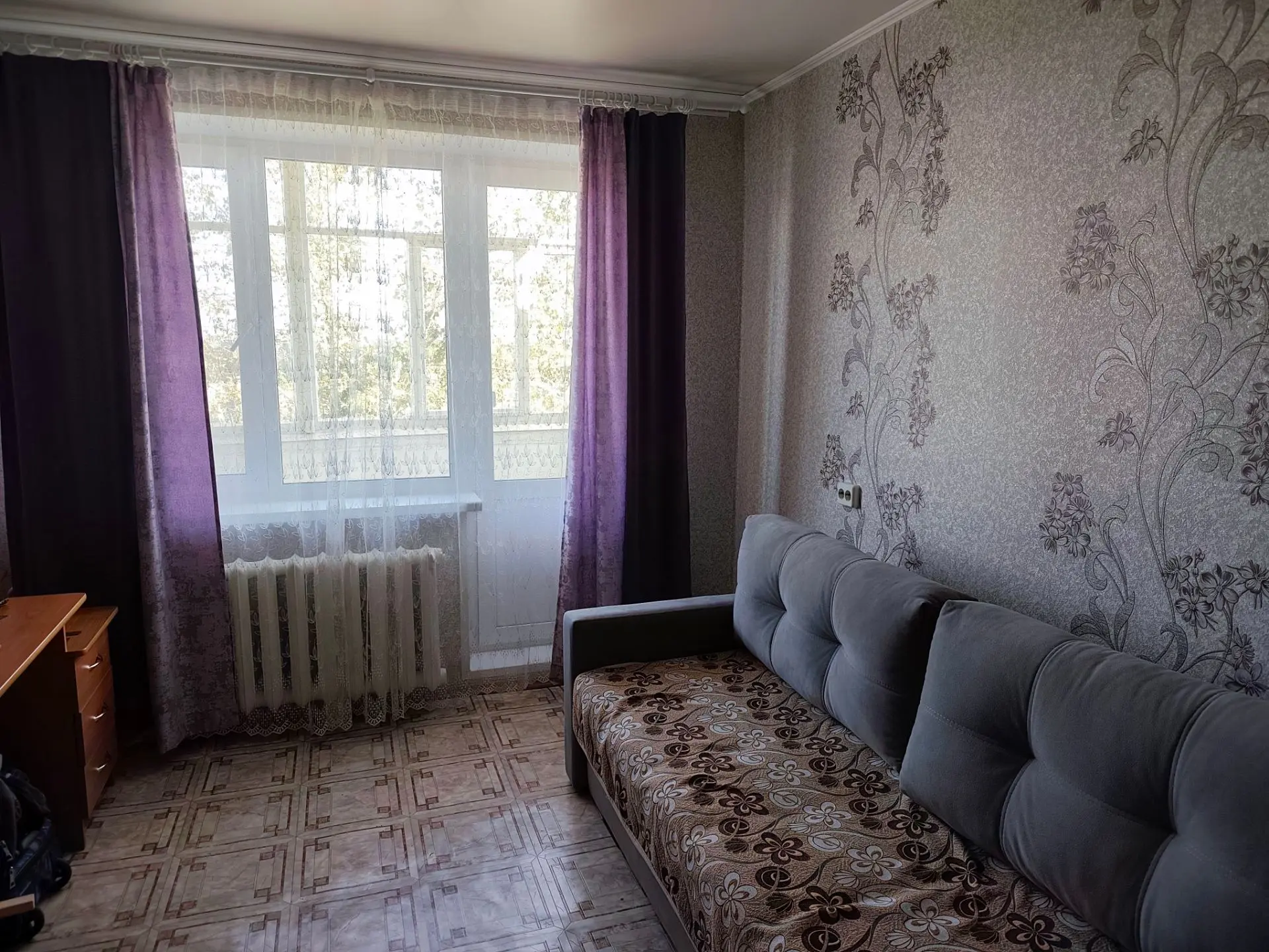 Сдам 1-к квартиру на длительный срок, 34 кв. м, 50 лет Октября 54, возле ТИУ.