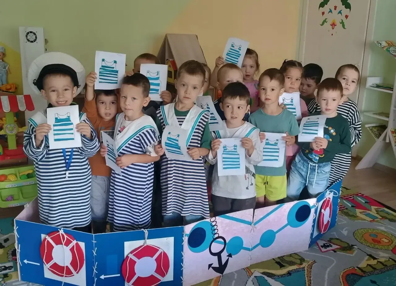⚓️Сегодня, 19 августа, в нашем детском саду прошло замечательное тематическое развлечен...
