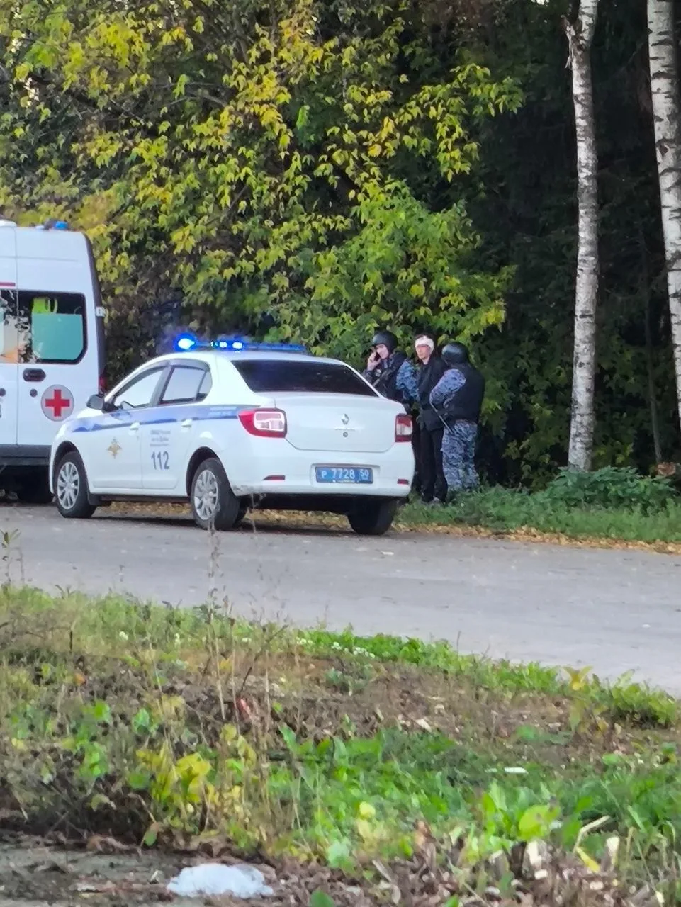 Сотрудники Росгвардии задержали мужчину с ножом