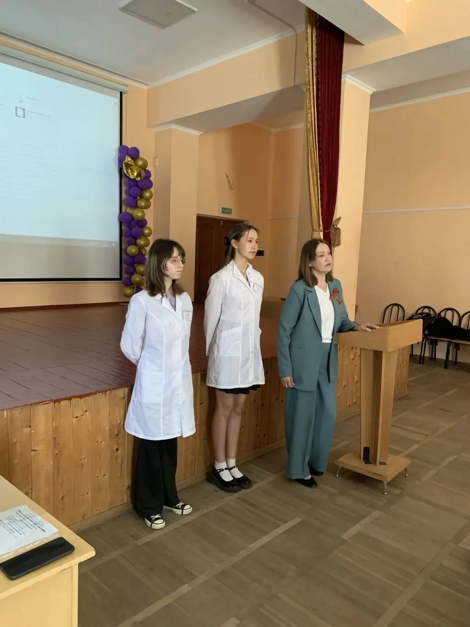 Профориентационная встреча с представителями  Горячеключевского медицинского колледжа прошла сегодня