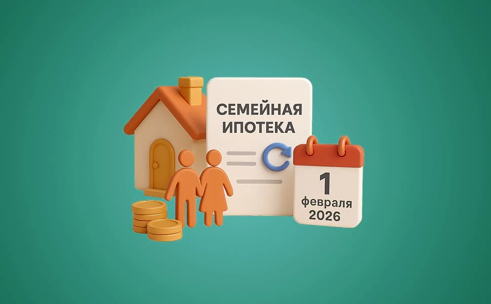 Что изменилось в условиях семейной ипотеки с 1 февраля 2026 года!                      ...