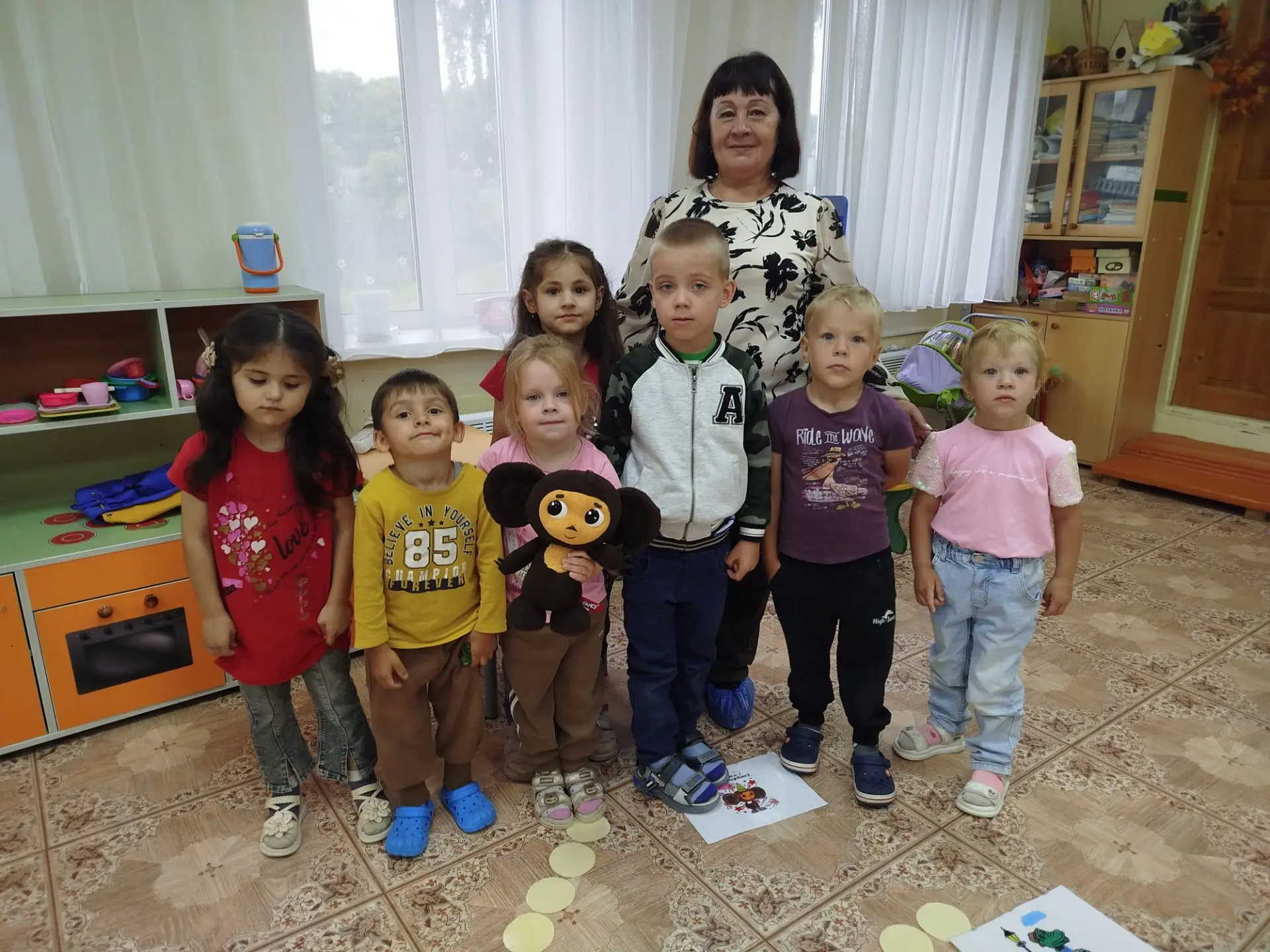 💫🎈 Сегодня к ребятам в гости приходила представитель детской библиотеки Козлова В. Н....