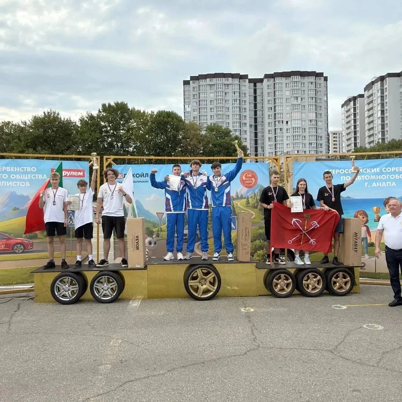 🥇 Юные саратовцы одержали победу на всероссийских соревнованиях по автоспорту