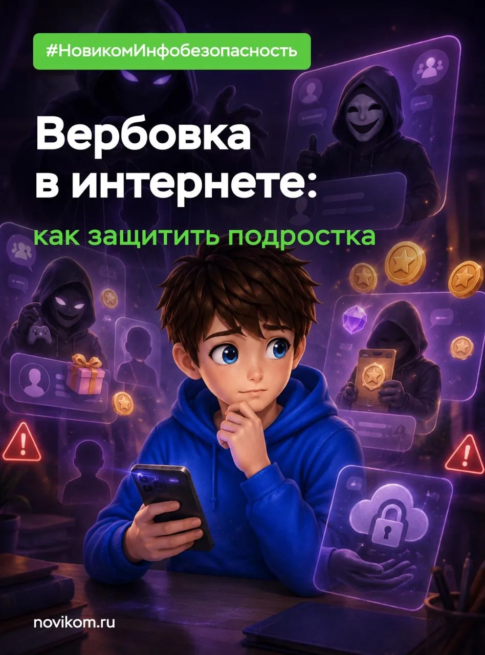 ⚠️ Как вербуют подростков в интернете, и что делать родителям