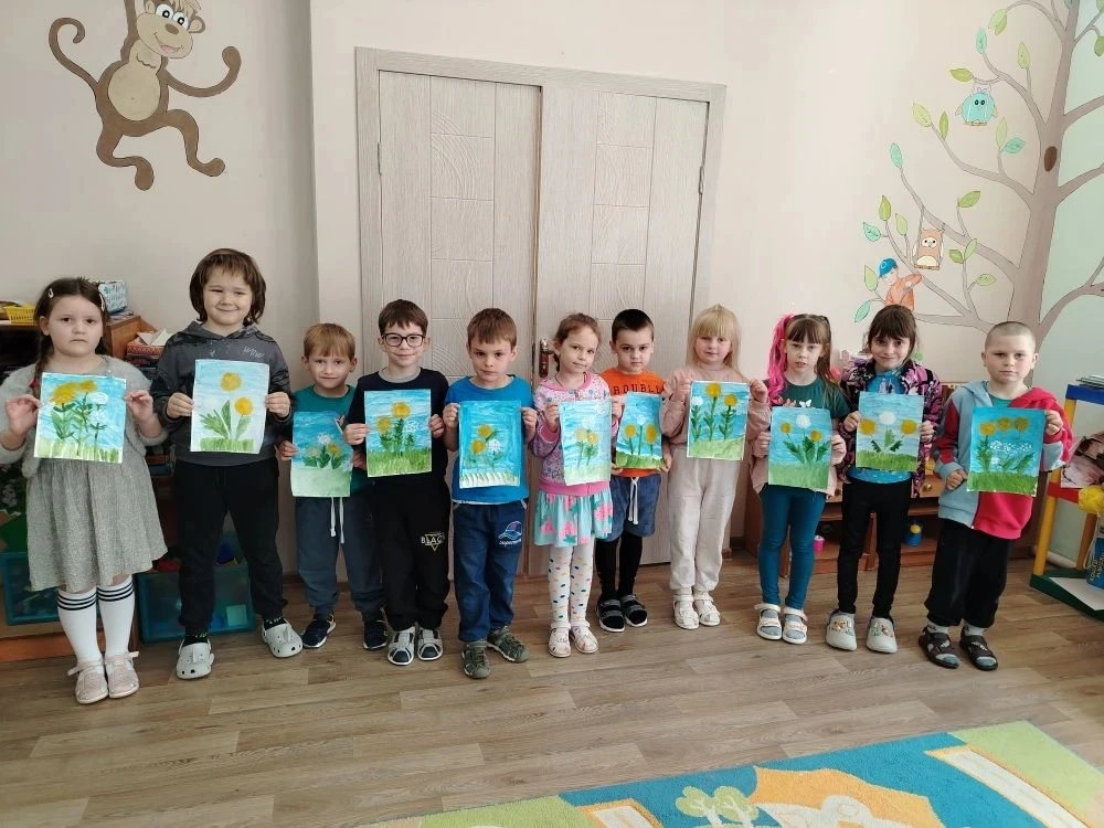 13 мая отмечается Всемирный день одуванчика. В старшей группе прошло занятие "День одув...
