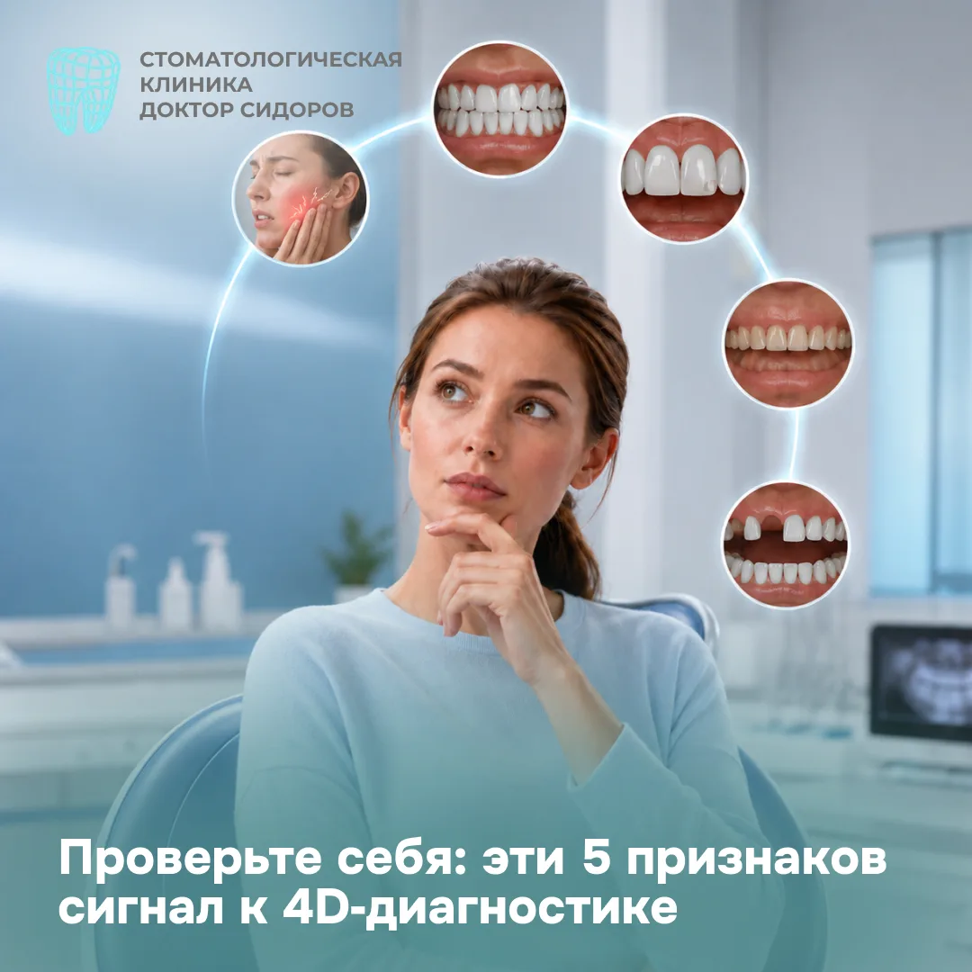 ❗️Проверьте себя: эти 5 признаков – сигнал к 4D‑диагностике