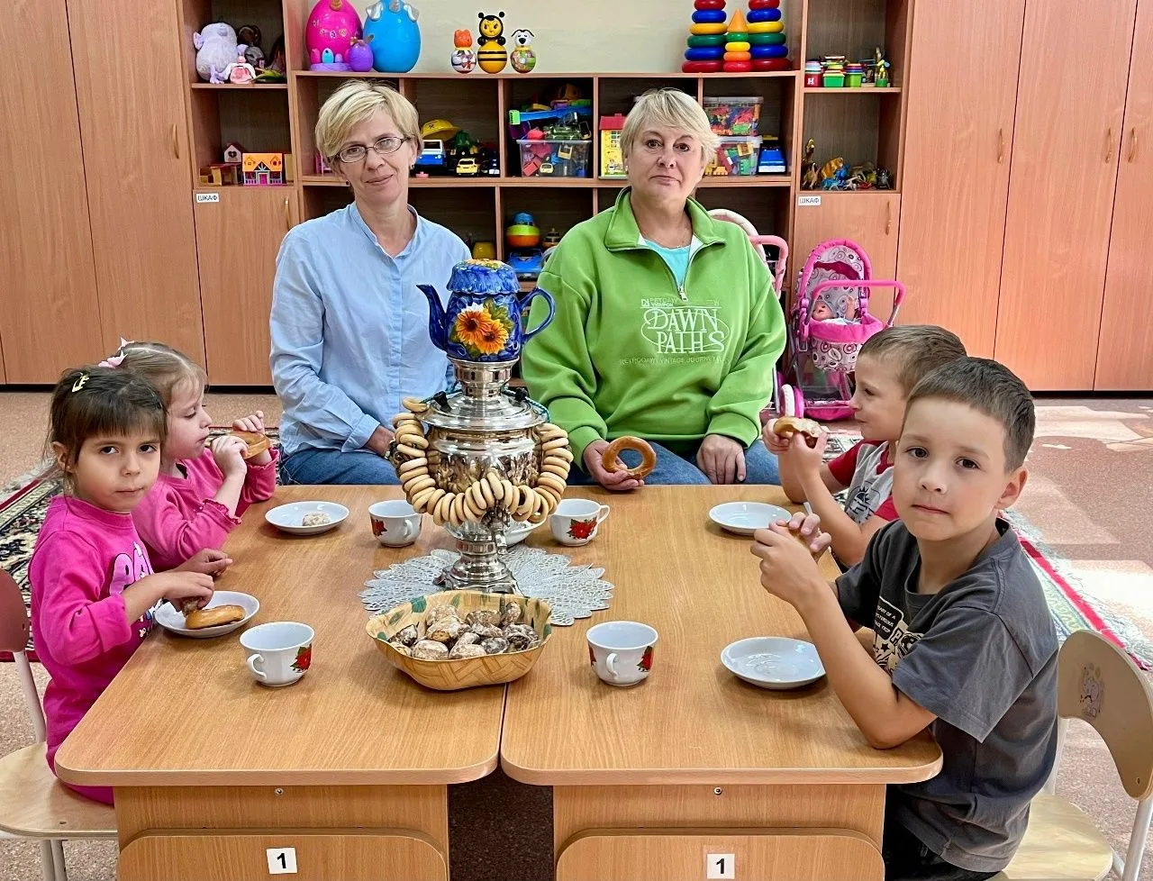 День самовара в дошкольных группах компенсирующей направленности
