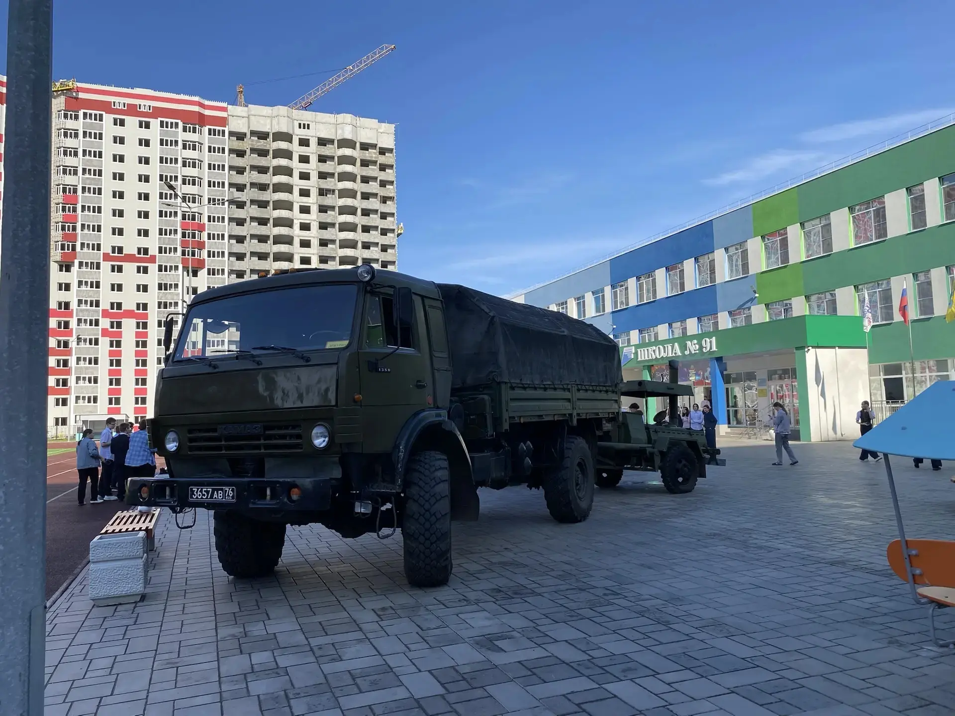 «Полевая кухня» В преддверии знаменательного праздника 9 мая в  НАШЕЙ школе стартовал патриотический
