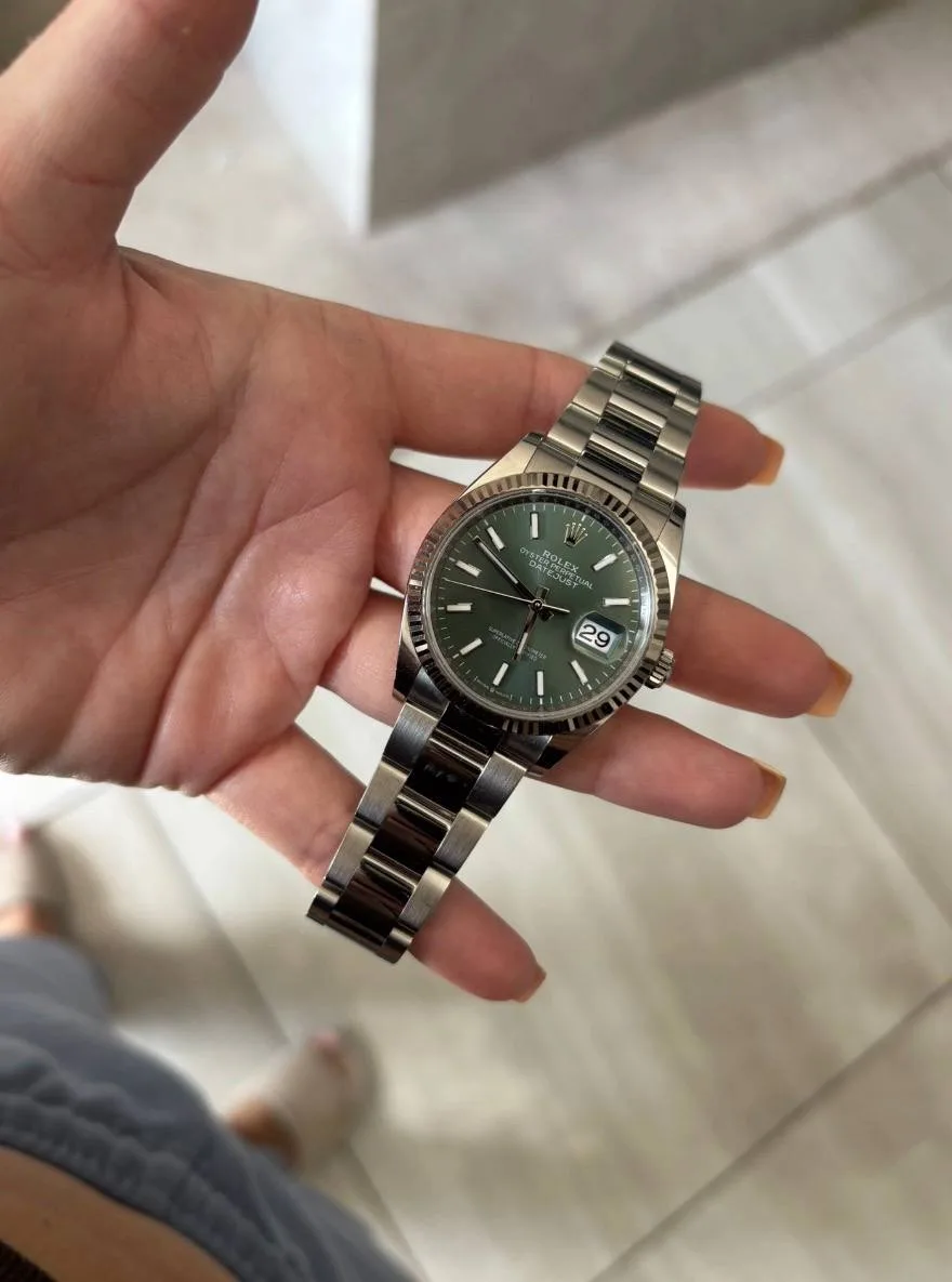 Часы Rolex DateJust 36 mm 💚