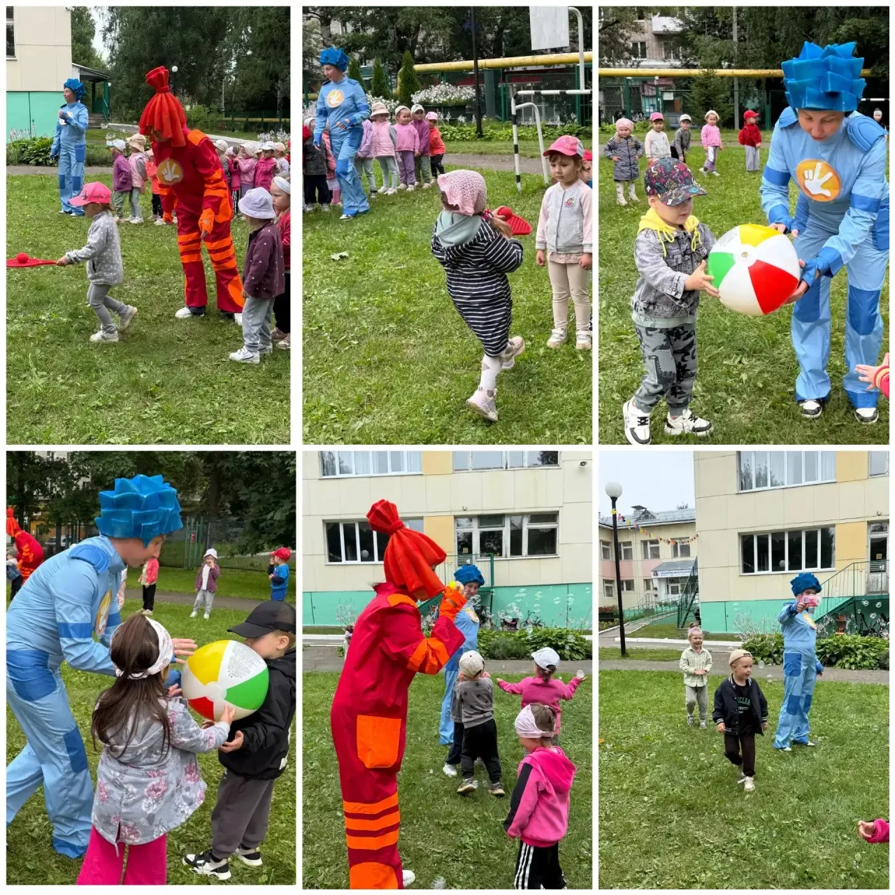 💫На площадке прошел спортивный праздник с любимыми героями Симкой и Ноликом.Энергии было столько,чт