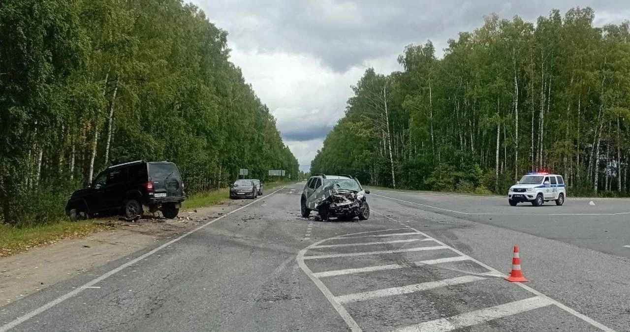 На восьмом километре трассы Темников — Барашево — Теньгушево произошло столкновение авт...