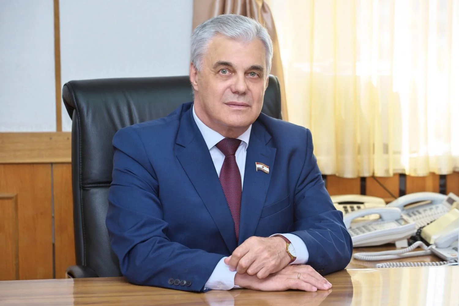 Поздравление Председателя Госсобрания Мордовии Владимира Чибиркина с Днем социального р...