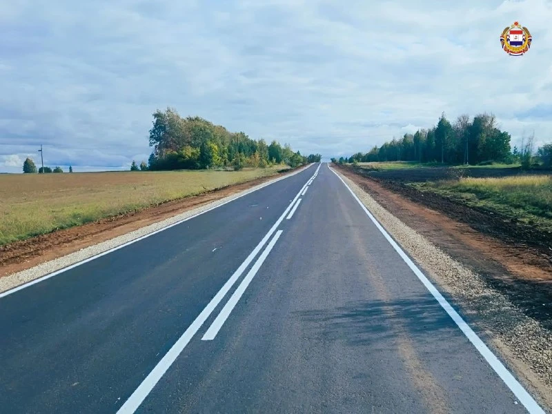 🛣 В Мордовии отремонтировали дорогу и начали строить новую