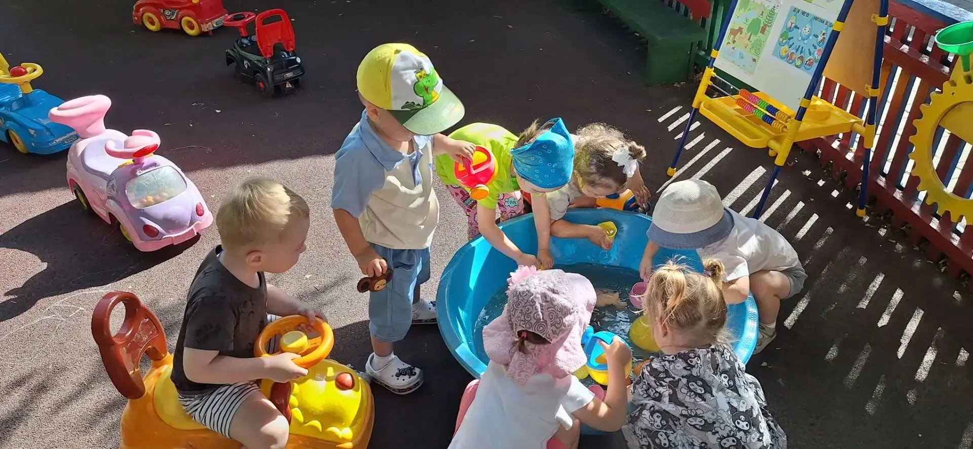 🖍🖍🖍Игры с водой  на площадке летом🖍🖍🖍