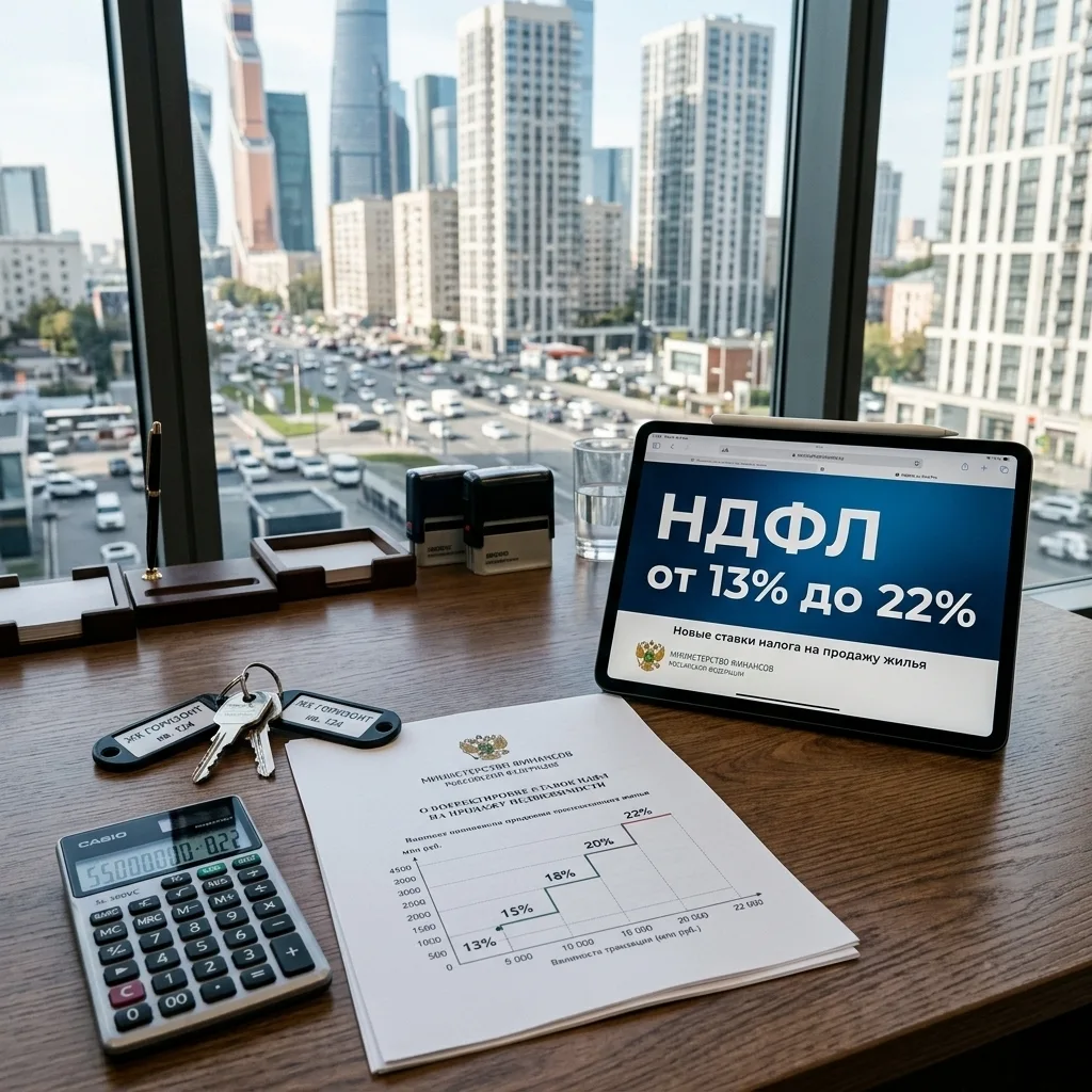 Минфин предлагает новые налоговые ставки на продажу жилья