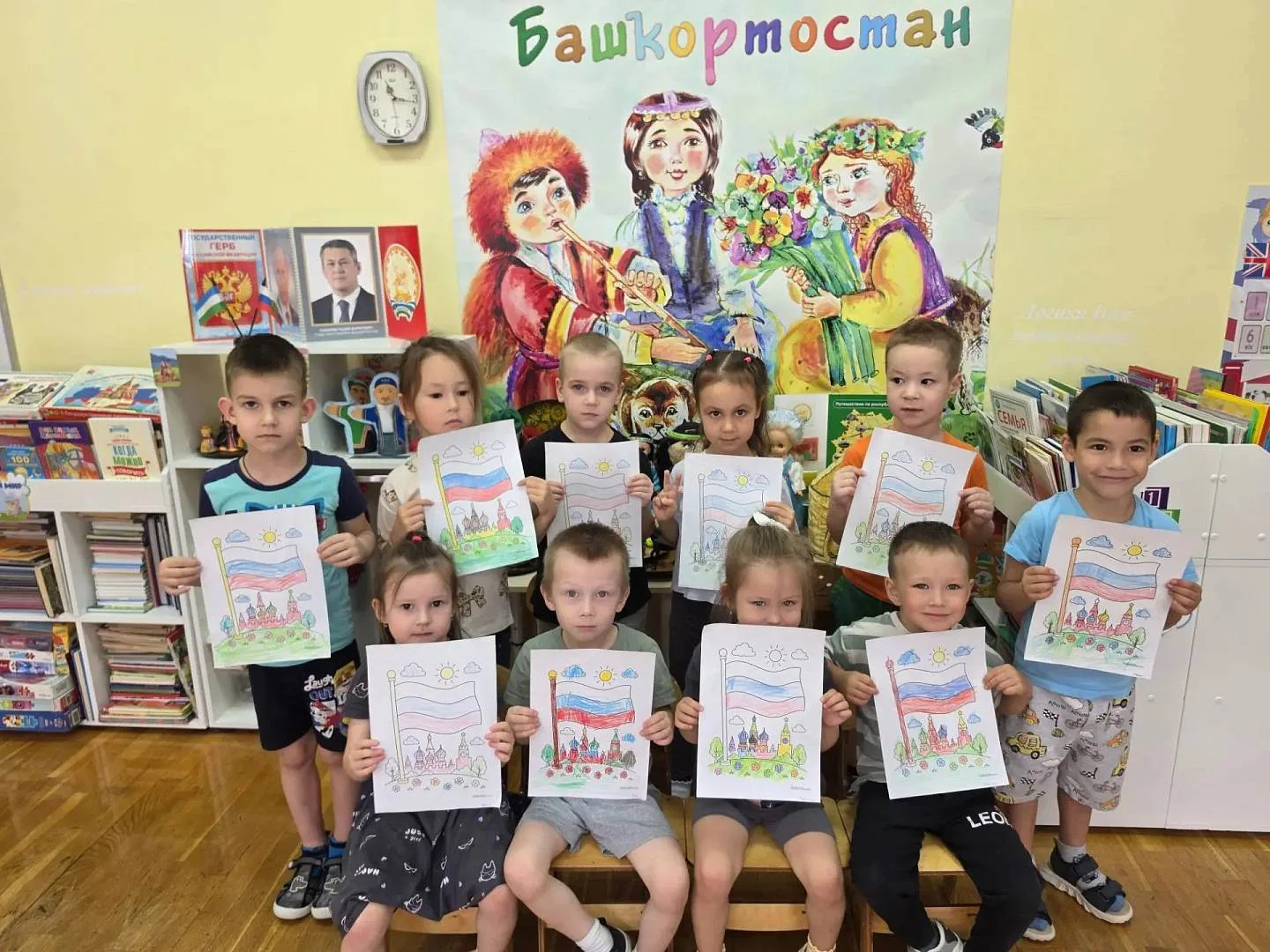 День российского флага в нашем детском саду
