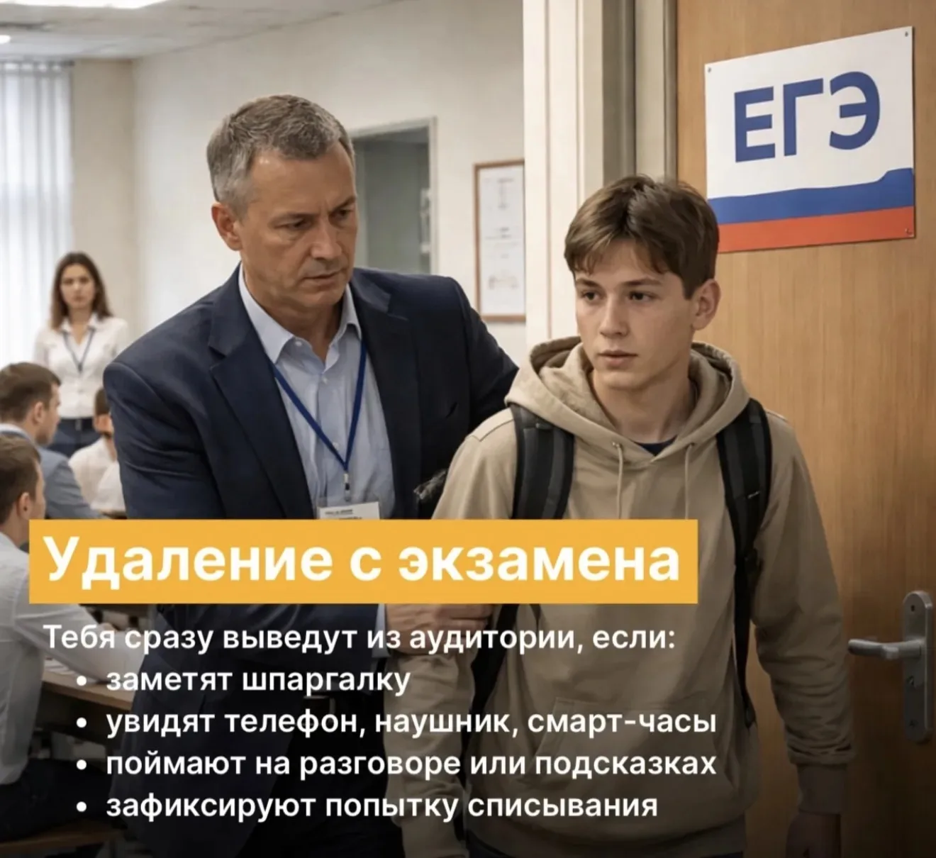 ☀️‼️Дорогие наши выпускники 9‑х и 11‑х классов! 🌟🧑‍🎓  ☝🏼Мы продолжаем вам рассказывать о правилах по