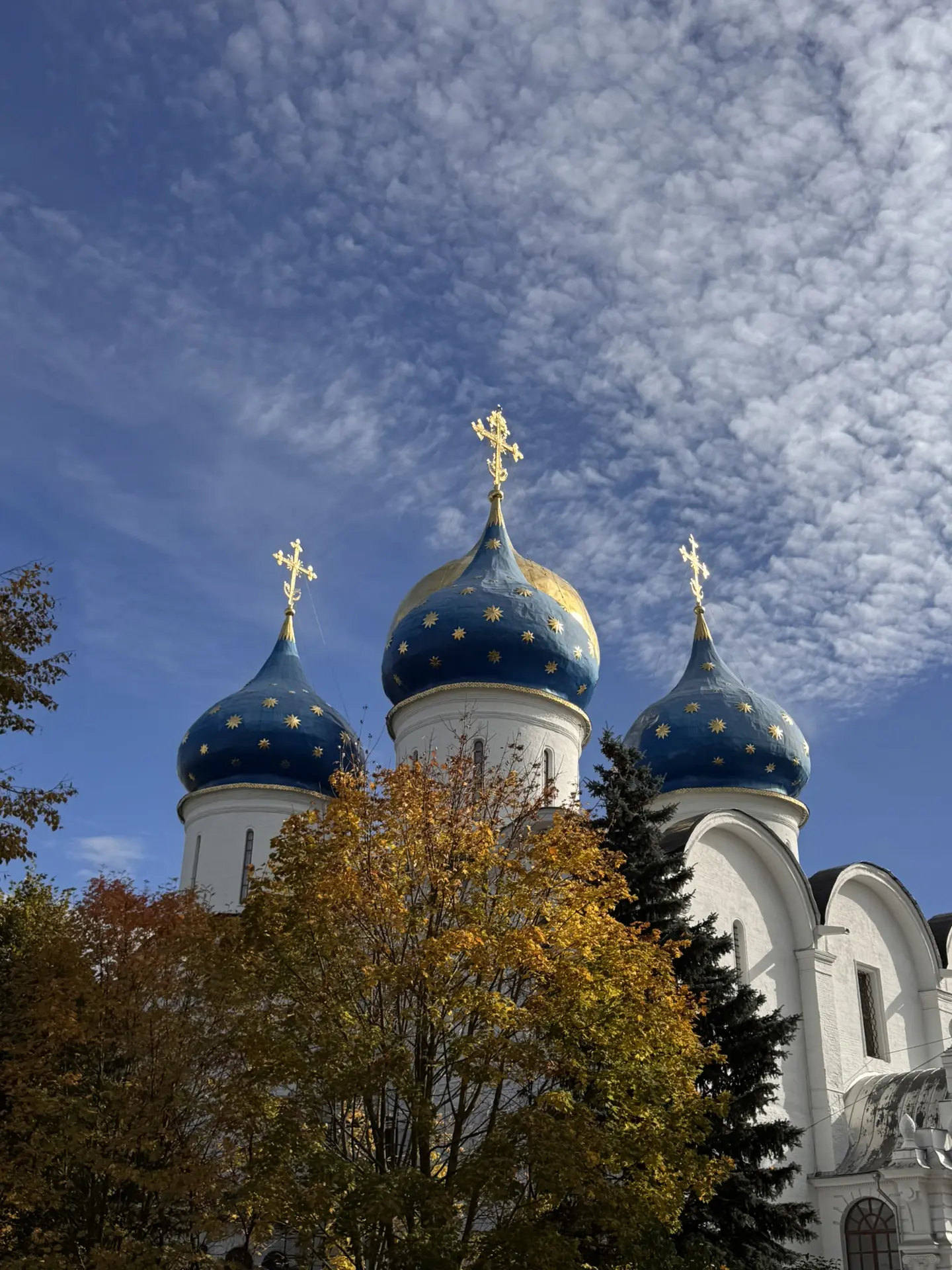 А в Сергиевом Посаде сегодня хорошо.