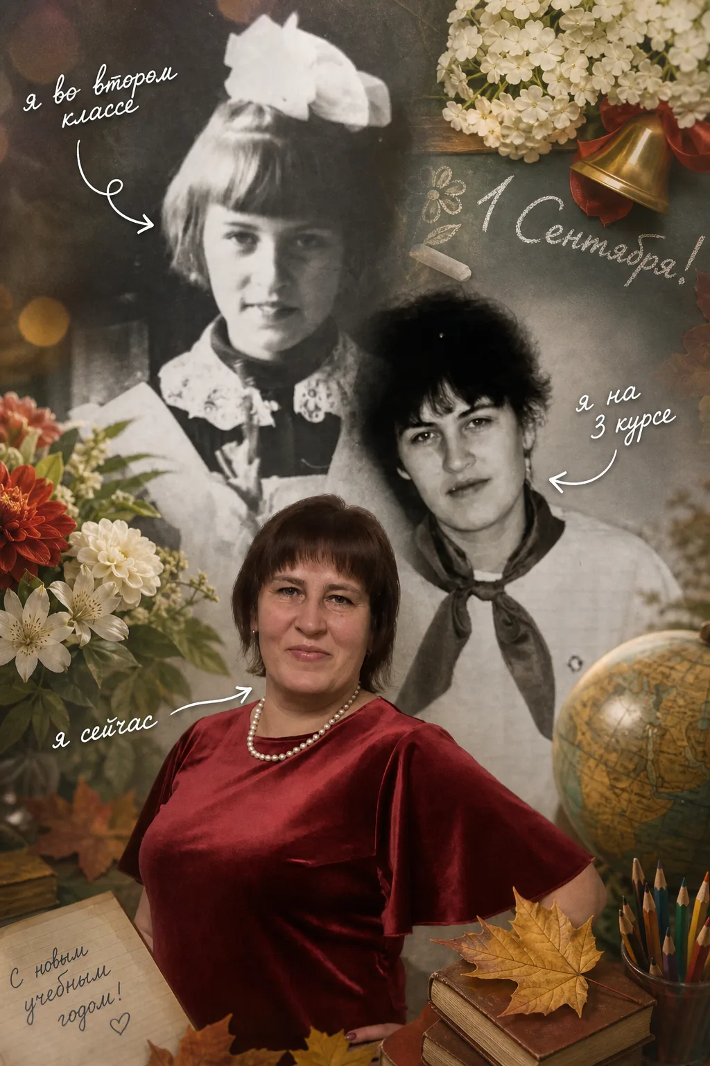 ✨️Новую страницу ностальгического флешмоба «Я тогда и сейчас» 🍂 открывает ещё один учи...