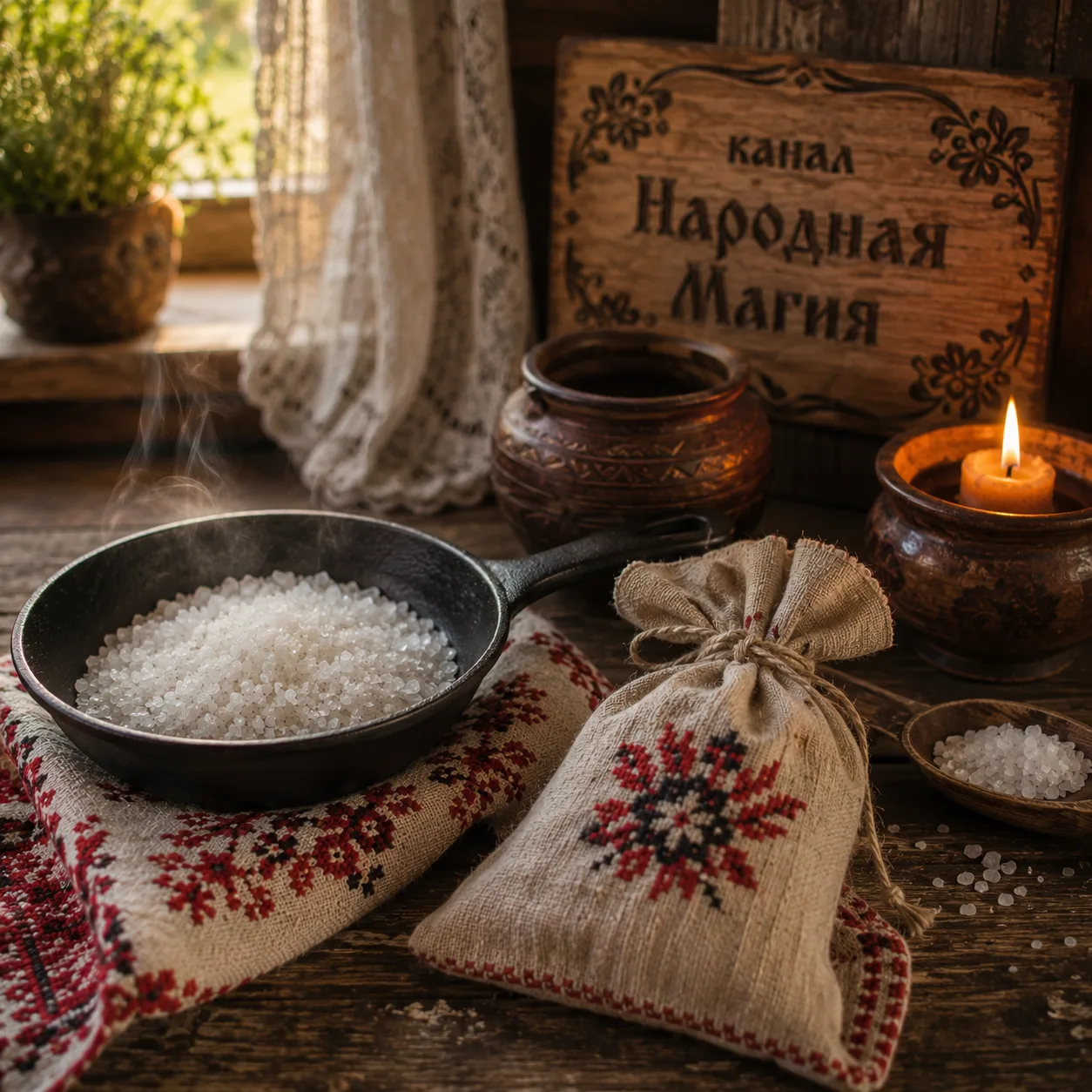 🏥 Народное лечение — от головной боли через соль

Простое средство которое знала каждая хозяйка. Бе