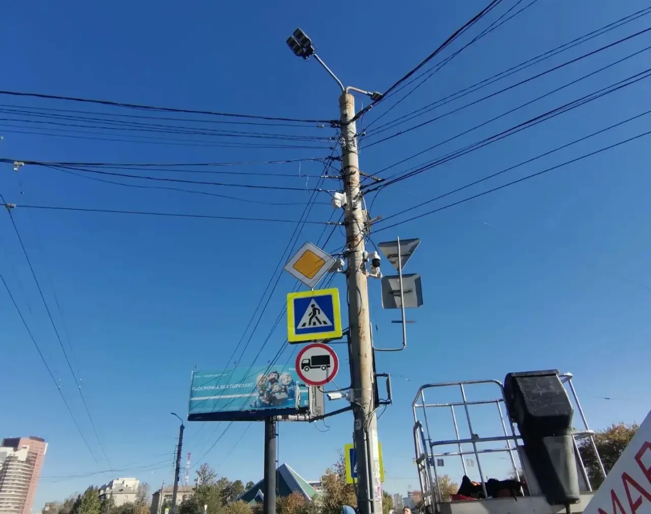 План работ МКУ «ЭВИС» по освещению на 1 октября:
