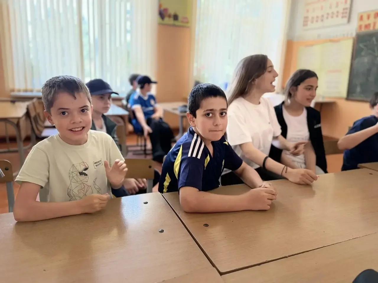 Двенадцатый день в пришкольном лагере «Радуга» при МБОУ «Мамедкалинская гимназия им. М. Алиева» прош