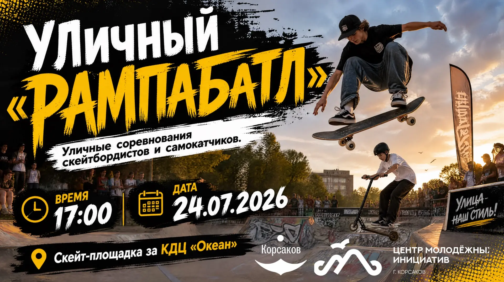 Уличный «РАМПАБАТЛ»