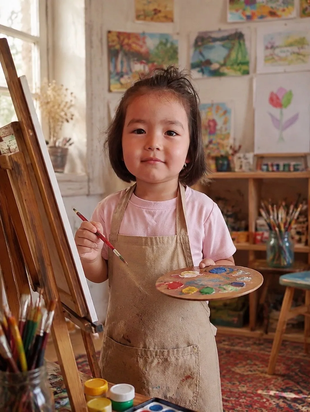 🎨 Наши юные художники и художницы! 👩‍🎨👨‍🎨✨
