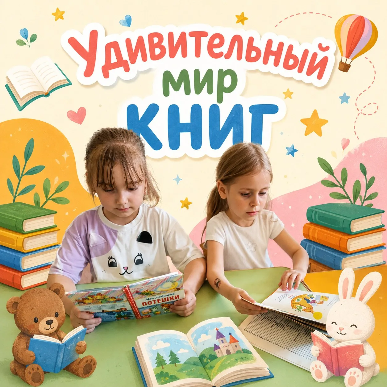 Там, где оживают сказки 📚✨