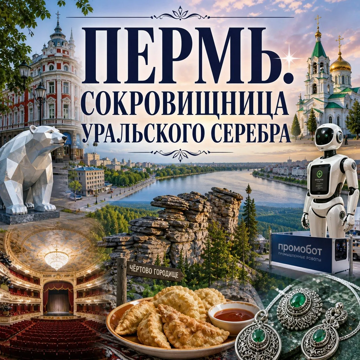 ✨ ПЕРМЬ. СОКРОВИЩНИЦА УРАЛЬСКОГО СЕРЕБРА