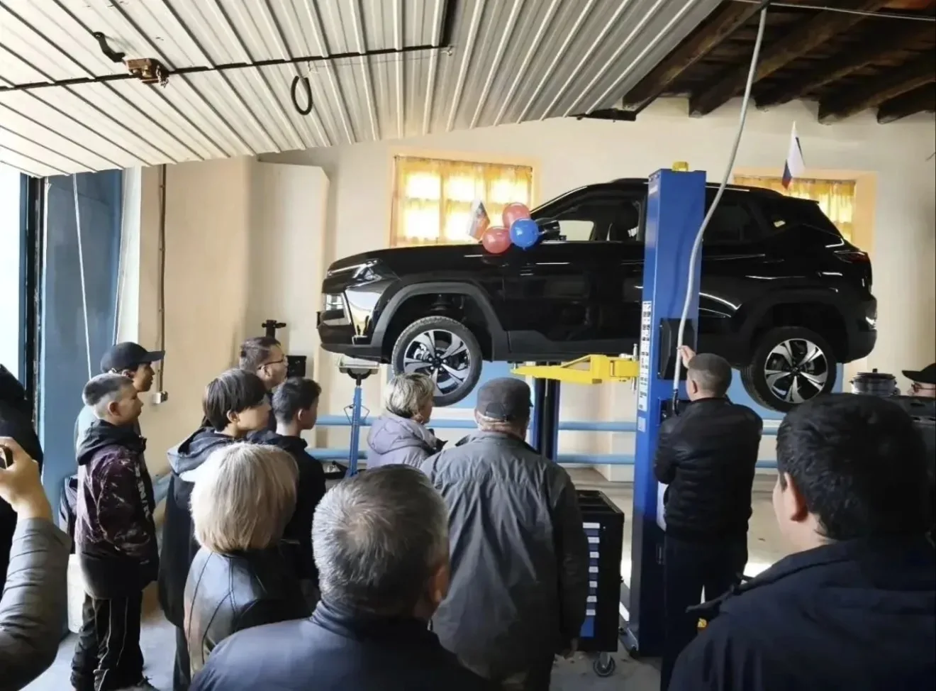 В Тункинском районе открыли мастерскую для подготовки автомобильных специалистов