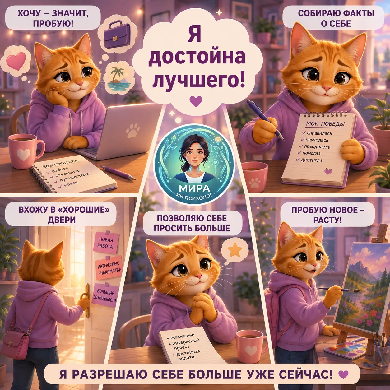 🌱 Как перестать доказывать себе, что вы достойны хорошей жизни? (ЧАСТЬ 2) ✨