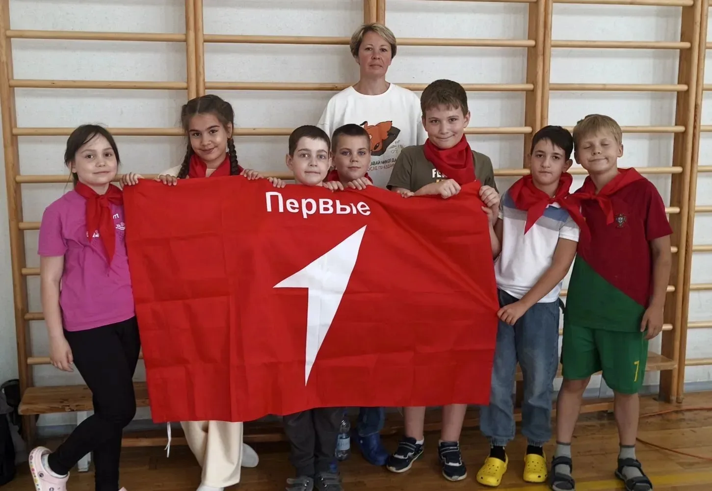 Команда лагеря «Улыбка» Видновской гимназии стала победителем муниципального этапа Реги...
