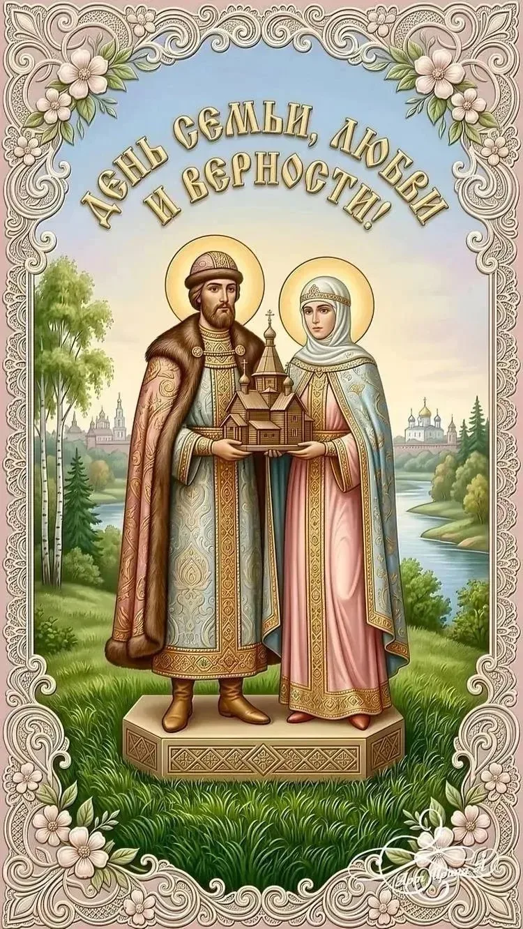 🎉 С Днём семьи, любви и верности! 🎉