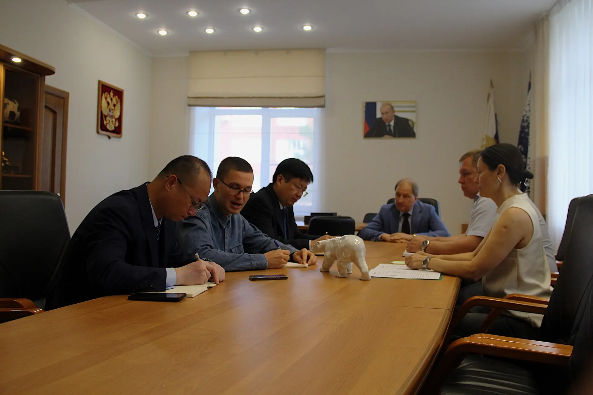 Сегодня наш вуз посетили представители Китайской Народной Республики 🇷🇺🤝🇨🇳   Состоялась рабочая встр